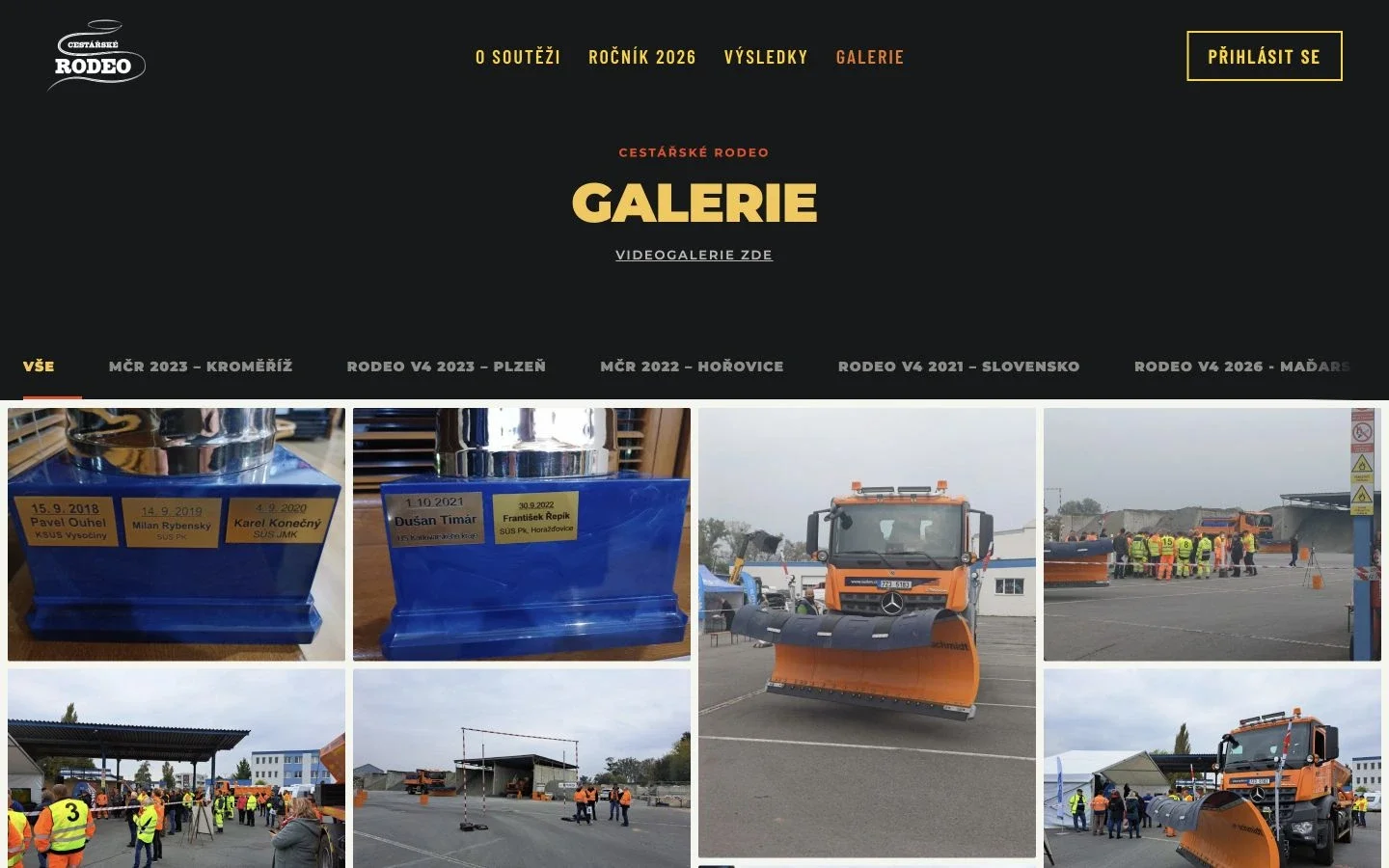 Fotografie a informace pro účastníky