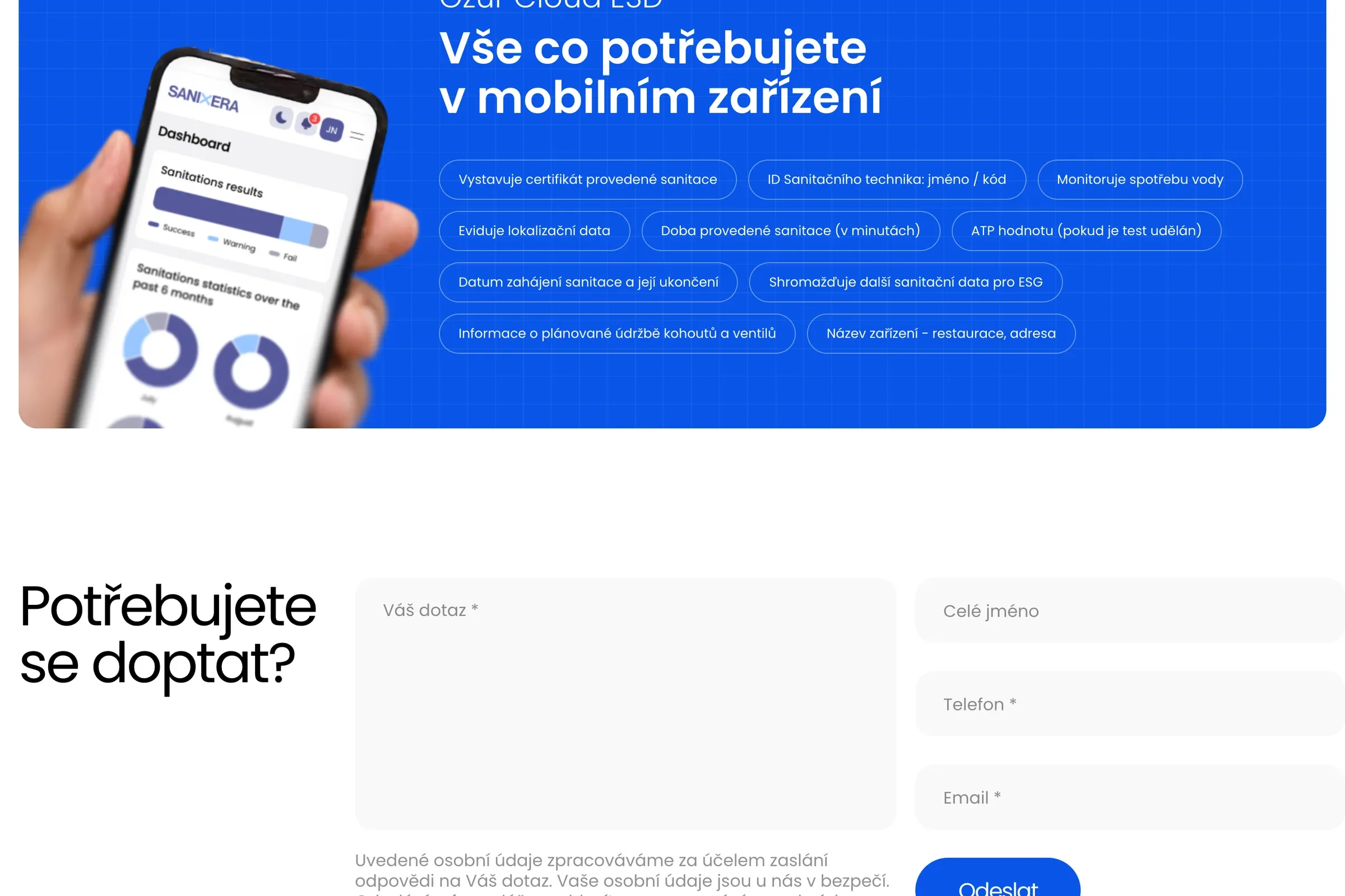 Aplikácia Ozur Cloud ESD: všetko, čo potrebujete v mobilnom zariadení