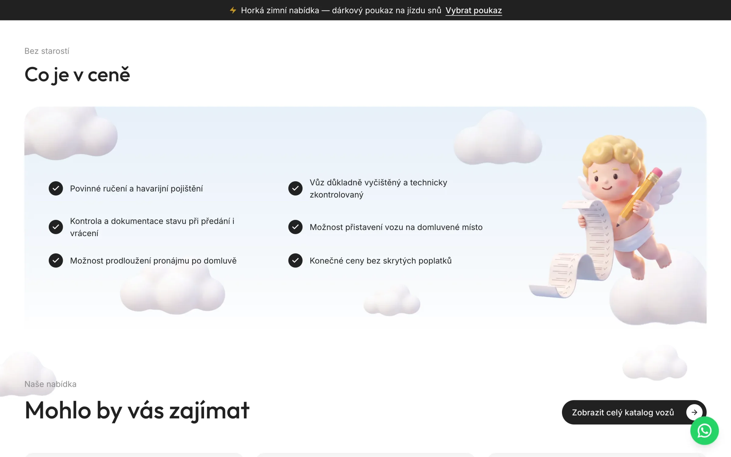 Co je v ceně