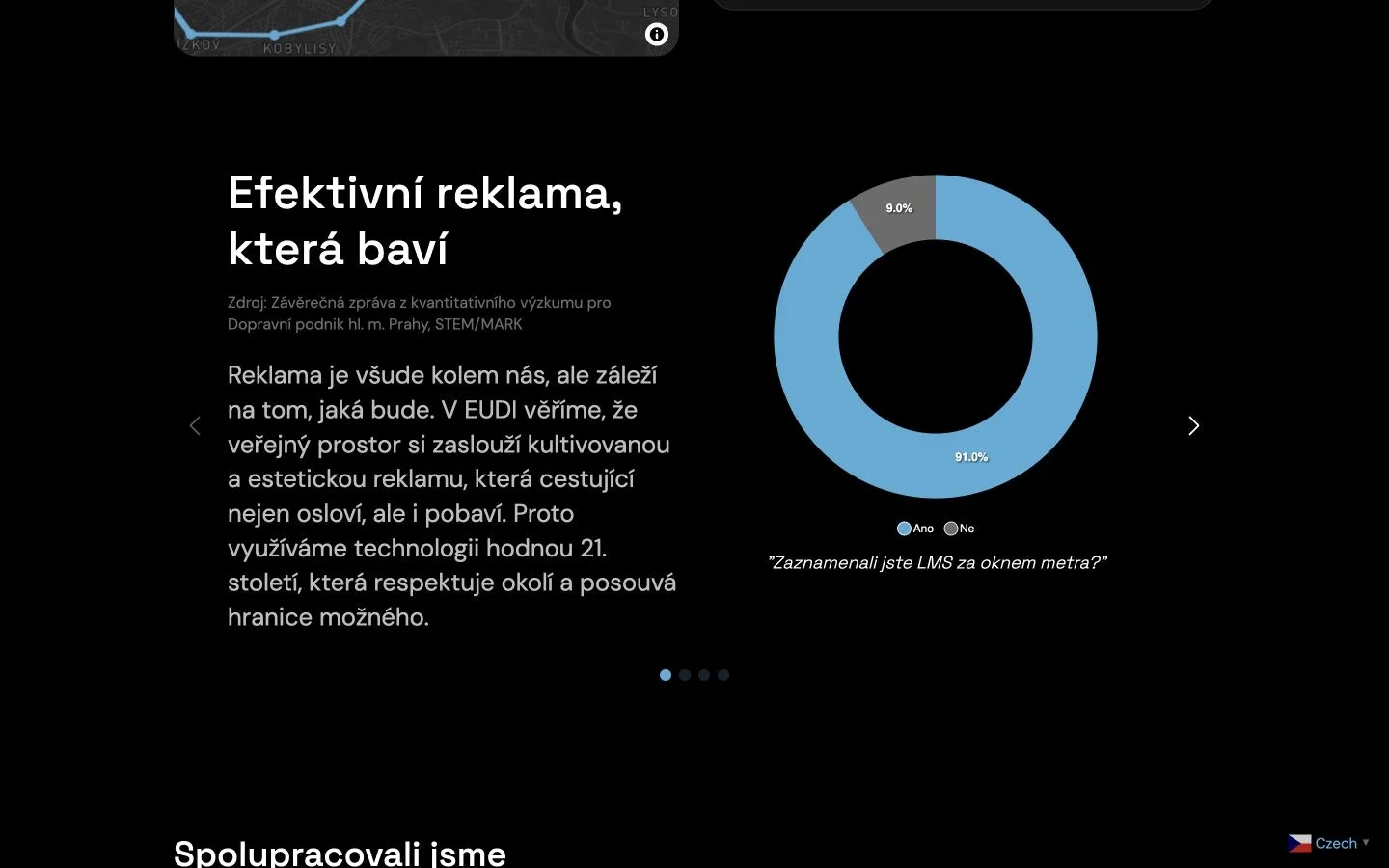 A survey chart on the EUDI website with an accompanying explanation